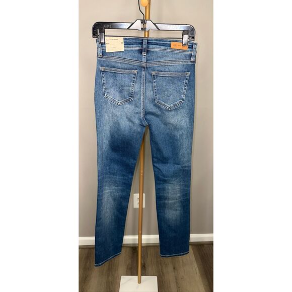 AG Mari Mid Rise Slim Straight Leg Jeans in 12 Years Assumption Size 25 $235 - Picture 10 of 13